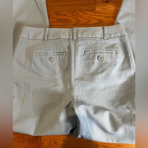 Talbots Petites Newport Light Blue Chino Pants Trousers Stretch Straight 8P - Picture 4 of 8